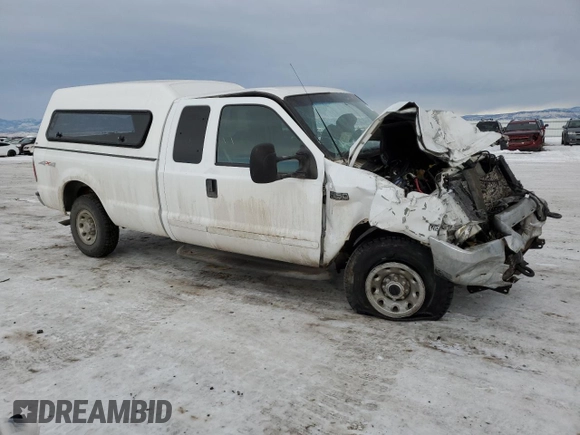 2002 Ford Super Duty F-250 XL with VIN 1FTNX21S12EA57763, listed as a Copart auction lot 42181815 with 0 mi miles and Clean Title. Bid and sale history available at carsss.com. Image 4.