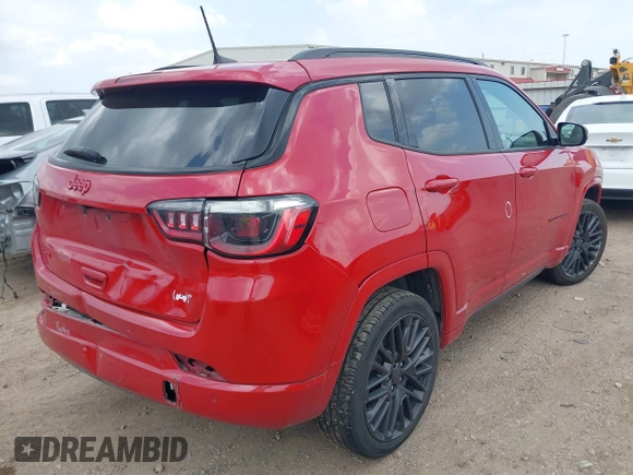 2023 Jeep Compass (RED) Edition с VIN 3C4NJDCN6PT511615, выставлен на аукционе IAAI как лот 42439385 с пробегом 61 256 миль миль и . История ставок и продаж доступна на DreamBid. Изображение 4.