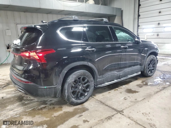 2023 Hyundai Santa Fe XRT with VIN 5NMS6DAJ4PH614405, listed as a Copart auction lot 45400385 with 42,805 mi miles and Salvage Title. Bid and sale history available at carsss.com. Image 3.