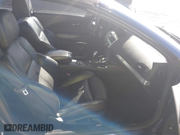 2010 BMW 6 Series 650i with VIN WBAEB5C53AC225241, listed as a IAAI auction lot 41642038 with 134,310 mi miles. Bid and sale history available at carsss.com. Image 5.