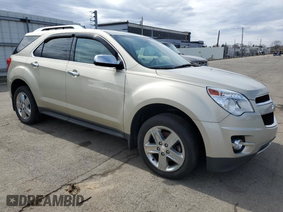 2015 Chevrolet Equinox LTZ with VIN 2GNALDEKXF1103797, listed as a Copart auction lot 50603955 with 147,234 mi miles and Clean Title. Bid and sale history available at carsss.com. Image 4.