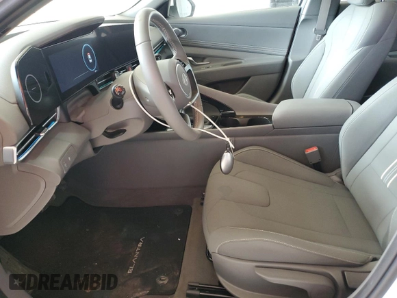 2024 Hyundai Elantra SEL with VIN KMHLS4DG9RU752139, listed as a Copart auction lot 51451825 with 6,715 mi miles and Salvage title. Bid and sale history available at DreamBid. Image 7.