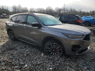 2024 Acura MDX Type S w/Advance Package with VIN 5J8YD8H89RL002228, listed as a Copart auction lot 87266054 with 0 mi miles and Salvage Title. Bid and sale history available at carsss.com. Image 4.