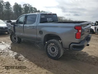 2020 Chevrolet Silverado 1500 RST with VIN 3GCPWDED1LG413612, listed as a Copart auction lot 41828455 with Not Provided miles and Salvage Title. Bid and sale history available at DreamBid. Image 2.