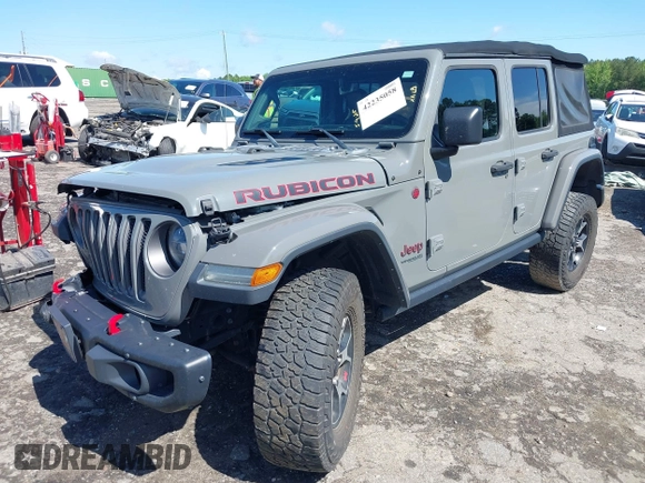 2018 Jeep Wrangler Unlimited Rubicon with VIN 1C4HJXFG6JW267087, listed as a IAAI auction lot 42235058 with 93,962 mi miles and . Bid and sale history available at DreamBid. Image 17.