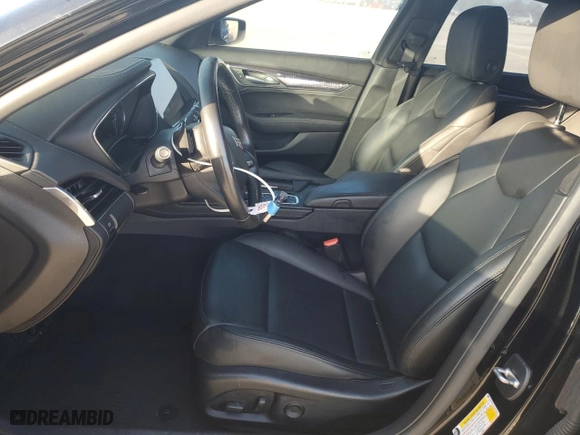 2020 Cadillac CT5 Luxury with VIN 1G6DM5RK3L0153499, listed as a Copart auction lot 59984104 with 0 mi miles and Non Repairable. Bid and sale history available at carsss.com. Image 7.