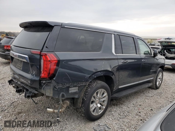 2022 GMC Yukon XL Denali with VIN 1GKS2JKL6NR140707, listed as a Copart auction lot 41795115 with 68,190 mi miles and Salvage Title. Bid and sale history available at carsss.com. Image 3.