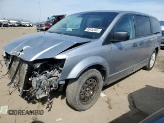 2020 Dodge Grand Caravan SE with VIN 2C4RDGBG5LR231498, listed as a Copart auction lot 49420885 with 14,750 mi miles and Salvage Title. Bid and sale history available at DreamBid. Image 1.