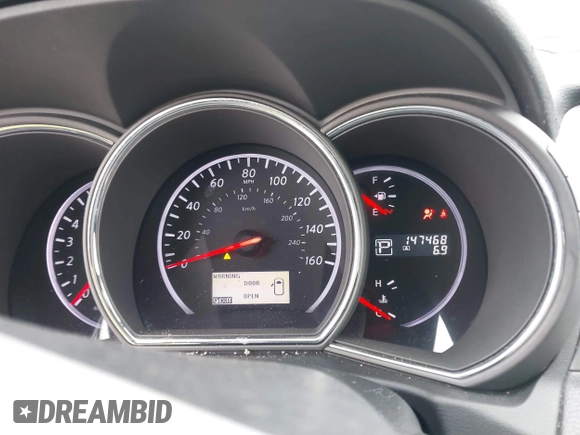 2011 Nissan Murano SL with VIN JN8AZ1MU6BW057143, listed as a IAAI auction lot 41738054 with 147,468 mi miles. Bid and sale history available at carsss.com. Image 7.