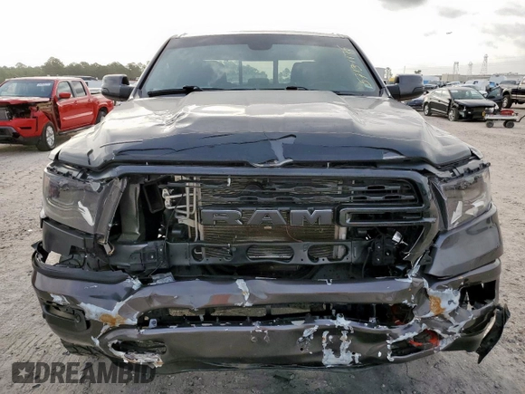 2022 Ram 1500 Big Horn z VIN 1C6SRFBT3NN145608, wystawiony jako Copart lot #57131175 z przebiegiem 51 135 mil mil oraz Szkoda całkowita • Salvage title. Historia ofert i sprzedaży dostępna na DreamBid. Obrazek 5.