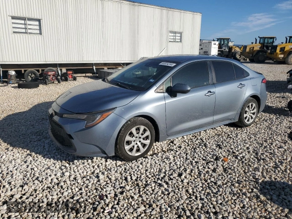 2020 Toyota Corolla LE with VIN JTDEPRAE8LJ039059, listed as a Copart auction lot 85534244 with 161,217 mi miles and Salvage Title. Bid and sale history available at carsss.com. Image 1.
