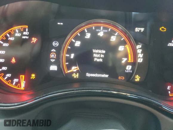 2023 Dodge Durango SRT 392 Premium with VIN 1C4SDJGJ8PC673452, listed as a Copart auction lot 83558234 with Not Provided miles and Clean Title. Bid and sale history available at DreamBid. Image 9.