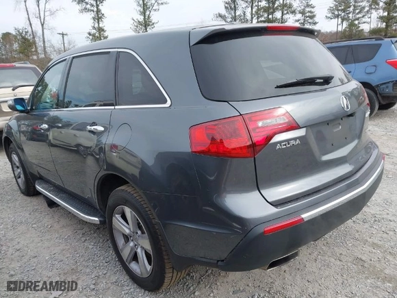 2012 Acura MDX Tech Pkg with VIN 2HNYD2H36CH547768, listed as a IAAI auction lot 41411994 with 134357 miles. Bid and sale history available at carsss.com. Image 3.
