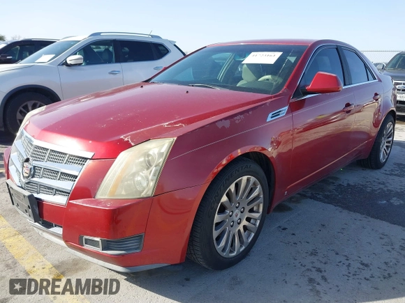 2008 Cadillac CTS RWD w/1SB with VIN 1G6DR57V980186691, listed as a IAAI auction lot 41723161 with 193,476 mi miles. Bid and sale history available at carsss.com. Image 2.