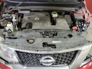 2015 Nissan Pathfinder Platinum with VIN 5N1AR2MN7FC670076, listed as a Copart auction lot 52498125 with 101,993 mi miles and Salvage title. Bid and sale history available at DreamBid. Image 13.
