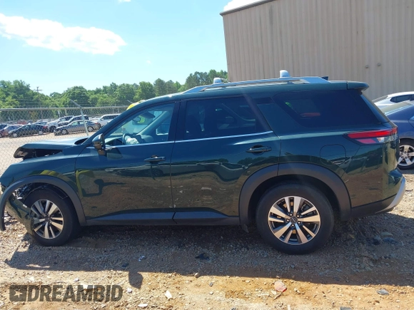 2023 Nissan Pathfinder SL with VIN 5N1DR3CC0PC229314, listed as a IAAI auction lot 42187179 with 44,159 mi miles and . Bid and sale history available at DreamBid. Image 14.