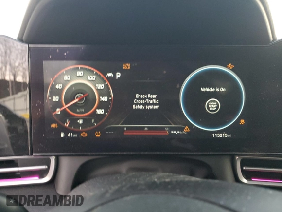2021 Hyundai Elantra Limited with VIN 5NPLP4AG6MH024310, listed as a Copart auction lot 86559134 with 115,215 mi miles and Salvage Title. Bid and sale history available at DreamBid. Image 9.