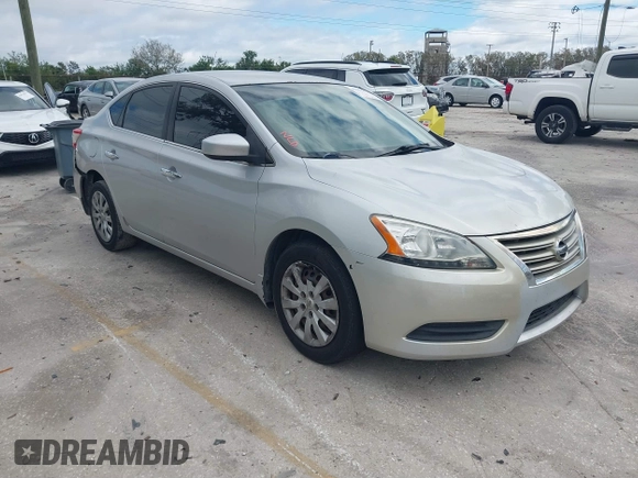 2014 Nissan Sentra S with VIN 3N1AB7AP5EY312737, listed as a IAAI auction lot 41655475 with 165,905 mi miles and . Bid and sale history available at DreamBid. Image 1.