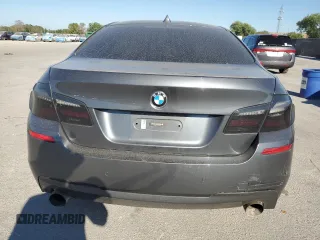 2015 BMW 5 Series 535i with VIN WBA5B1C51FG126555, listed as a Copart auction lot 48463285 with Not Provided miles and Salvage Title. Bid and sale history available at carsss.com. Image 6.