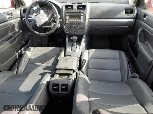 2008 Volkswagen Jetta SE with VIN 3VWRM71K18M193527, listed as a Copart auction lot 61044325 with 126,962 mi miles and Salvage title. Bid and sale history available at DreamBid. Image 8.