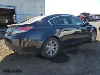 2013 Acura TL Tech with VIN 19UUA8F59DA012309, listed as a Copart auction lot 49680295 with 124,558 mi miles and Clean Title. Bid and sale history available at carsss.com. Image 3.