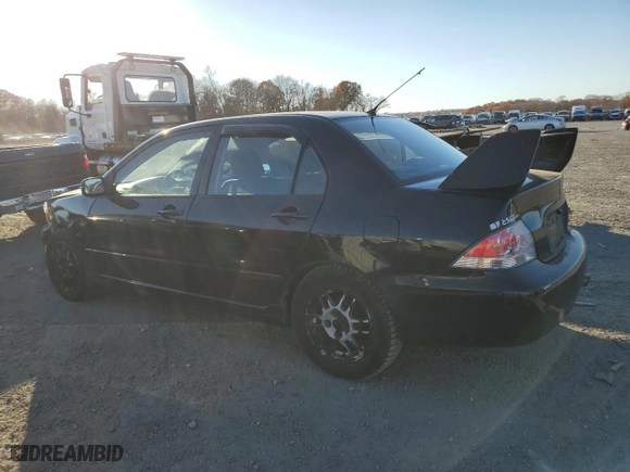 2006 Mitsubishi Lancer OZ-Rally with VIN JA3AJ86E16U059013, listed as a Copart auction lot 80056014 with 107,179 mi miles and Clean Title. Bid and sale history available at carsss.com. Image 2.