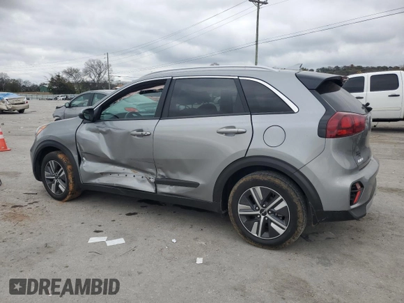 2022 Kia Niro LXS SE with VIN KNDCB3LC5N5507078, listed as a Copart auction lot 79780134 with 26,983 mi miles and Salvage Title. Bid and sale history available at carsss.com. Image 2.