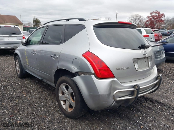 2003 Nissan Murano SL with VIN JN8AZ08W93W231004, listed as a IAAI auction lot 40941547 with 999,999 mi miles. Bid and sale history available at carsss.com. Image 3.