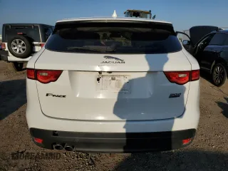 2017 Jaguar F-PACE 20d Prestige with VIN SADCK2BN4HA085821, listed as a Copart auction lot 47063215 with 130,480 mi miles and Clean Title. Bid and sale history available at carsss.com. Image 6.