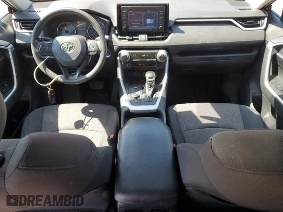 2019 Toyota RAV4 Hybrid XLE with VIN 2T3RWRFV4KW041887, listed as a Copart auction lot 50651875 with 67,927 mi miles and Salvage Title. Bid and sale history available at carsss.com. Image 8.