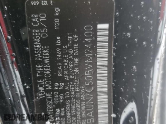 2011 BMW 1 Series 135i z VIN WBAUN7C50BVM24400, wystawiony jako Copart lot #82216194 z przebiegiem Nie podano mil oraz Szkoda całkowita • Salvage title. Historia ofert i sprzedaży dostępna na DreamBid. Obrazek 13.