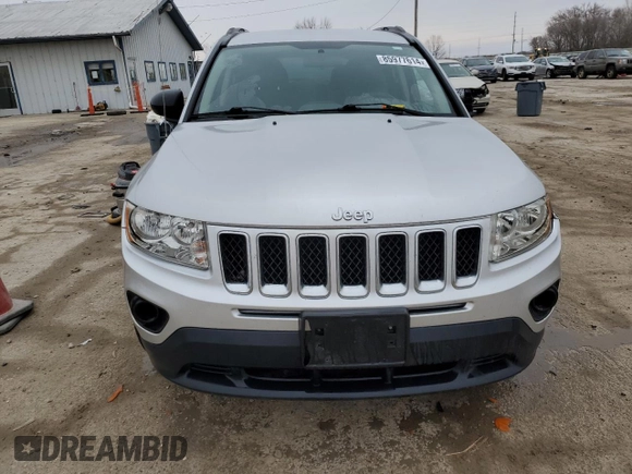 2013 Jeep Compass Sport with VIN 1C4NJCBA7DD166492, listed as a Copart auction lot 85977614 with 135,589 mi miles and Salvage Title. Bid and sale history available at carsss.com. Image 5.