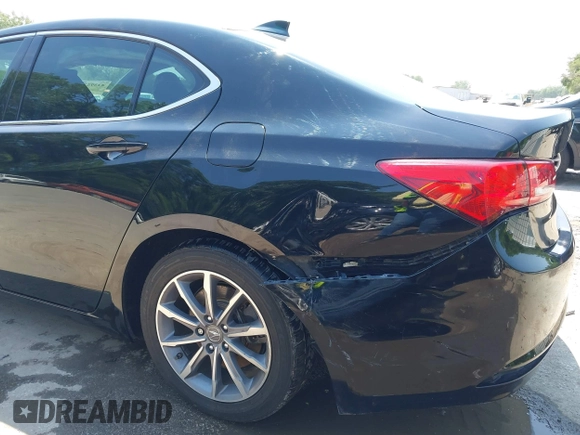 2018 Acura TLX with VIN 19UUB1F33JA006391, listed as a IAAI auction lot 42394731 with 97,046 mi miles and . Bid and sale history available at DreamBid. Image 6.