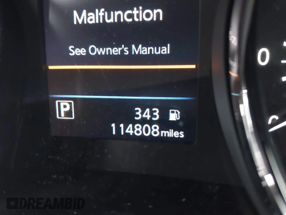 2018 Nissan Rogue S with VIN KNMAT2MT2JP605822, listed as a IAAI auction lot 42061477 with 114,808 mi miles. Bid and sale history available at carsss.com. Image 15.