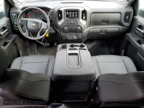 2023 Chevrolet Silverado 3500HD Work Truck with VIN 1GC4YSEY6PF123118, listed as a Copart auction lot 83081544 with 137,122 mi miles and Salvage Title. Bid and sale history available at carsss.com. Image 8.
