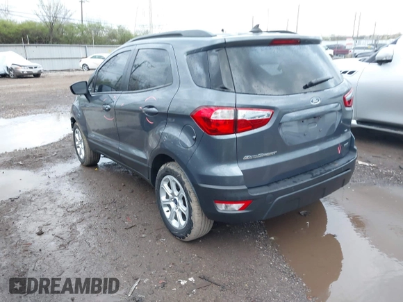 2020 Ford EcoSport SE with VIN MAJ3S2GE1LC318321, listed as a IAAI auction lot 41943183 with 72,141 mi miles. Bid and sale history available at carsss.com. Image 3.