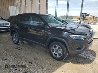 2022 Jeep Compass Trailhawk с VIN 3C4NJDDB7NT224415, выставлен на аукционе Copart как лот 64524585 с пробегом 56 329 миль миль и Чистый • Clean title. История ставок и продаж доступна на DreamBid. Изображение 4.