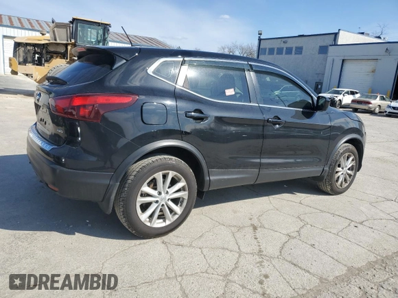 2017 Nissan Rogue Sport S with VIN JN1BJ1CR9HW128464, listed as a Copart auction lot 50581135 with 65,695 mi miles and Salvage Title. Bid and sale history available at carsss.com. Image 3.