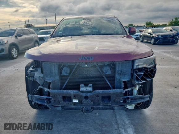 2018 Jeep Grand Cherokee High Altitude with VIN 1C4RJECG3JC489021, listed as a Copart auction lot 59780925 with 108,076 mi miles and Salvage title. Bid and sale history available at DreamBid. Image 5.
