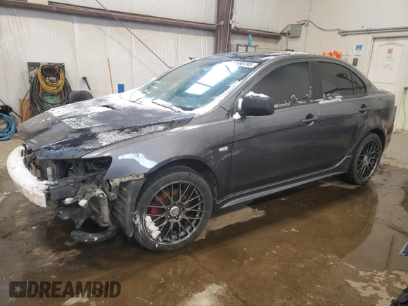 2009 Mitsubishi Lancer with VIN JA3AV66V39U609714, listed as a Copart auction lot 44580795 with Not Provided miles and Salvage Title. Bid and sale history available at DreamBid. Image 1.
