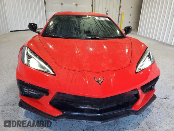 2025 Chevrolet Corvette 1LT with VIN 1G1YA2D44S5101436, listed as a Copart auction lot 81000114 with 2,429 mi miles and Clean Title. Bid and sale history available at carsss.com. Image 5.
