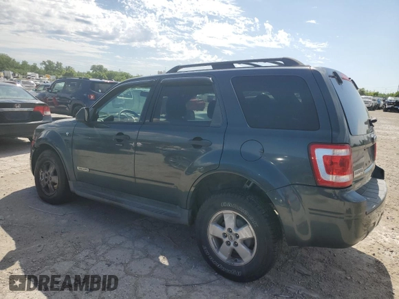 2008 Ford Escape XLT with VIN 1FMCU03198KA67732, listed as a Copart auction lot 56878455 with 105,619 mi miles and Salvage title. Bid and sale history available at DreamBid. Image 2.