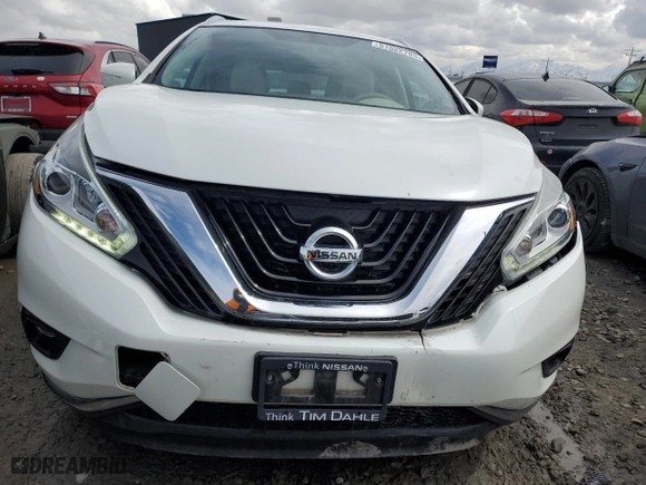 2015 Nissan Murano Platinum with VIN 5N1AZ2MH8FN239194, listed as a Copart auction lot 51532785 with 30,162 mi miles and Salvage Title. Bid and sale history available at carsss.com. Image 5.