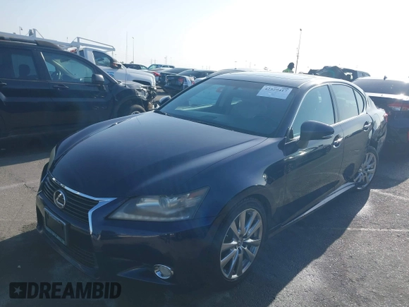 2014 Lexus GS 350 with VIN JTHBE1BL3E5033302, listed as a IAAI auction lot 42529417 with 100,882 mi miles and . Bid and sale history available at DreamBid. Image 2.