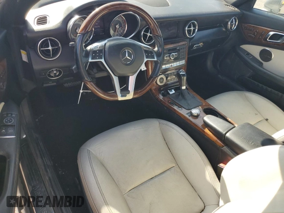 2012 Mercedes-Benz SLK-Class SLK 350 with VIN WDDPK5HA1CF017917, listed as a Copart auction lot 71798664 with 65,676 mi miles and Salvage Title. Bid and sale history available at carsss.com. Image 8.