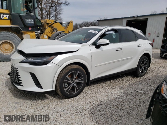 2024 Lexus RX with VIN 2T2BAMCA0RC045777, listed as a Copart auction lot 44152454 with 1,222 mi miles and Salvage Title. Bid and sale history available at carsss.com. Image 1.