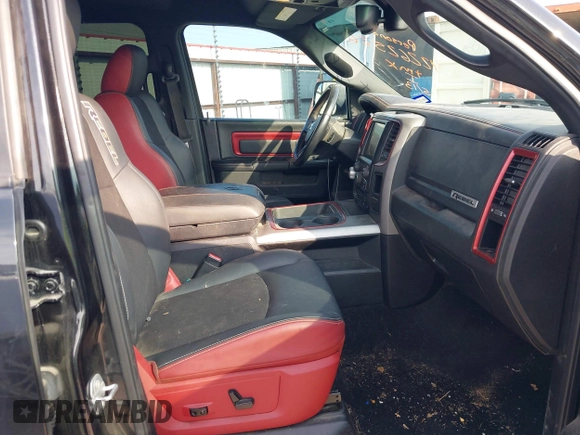 2017 Ram 1500 Rebel with VIN 1C6RR7YT7HS601112, listed as a IAAI auction lot 42262566 with 136,409 mi miles and . Bid and sale history available at DreamBid. Image 5.