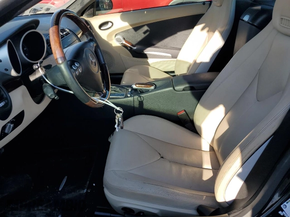 2008 Mercedes-Benz SLK-Class 3.0L with VIN WDBWK54F58F188487, listed as a Copart auction lot 71207744 with 85,281 mi miles and Salvage Title. Bid and sale history available at carsss.com. Image 7.
