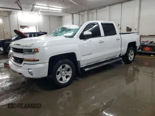 2017 Chevrolet Silverado 1500 LT with VIN 3GCUKREC2HG486076, listed as a Copart auction lot 54891375 with 110,103 mi miles and Salvage Title. Bid and sale history available at DreamBid. Image 1.