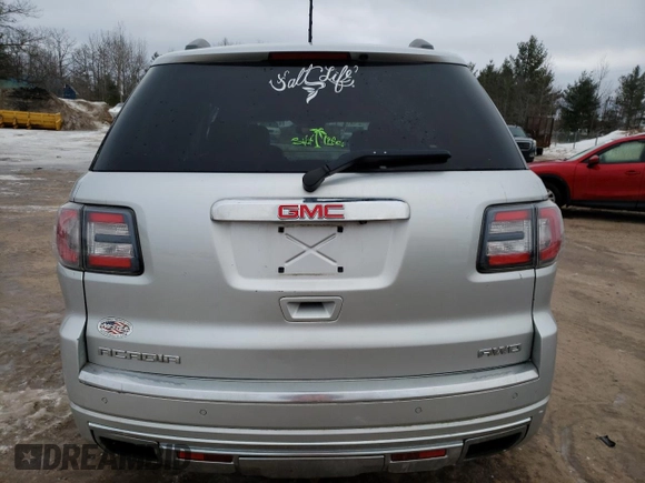 2015 GMC Acadia Denali with VIN 1GKKVTKD0FJ199117, listed as a Copart auction lot 48215735 with 138,845 mi miles and Clean Title. Bid and sale history available at carsss.com. Image 6.